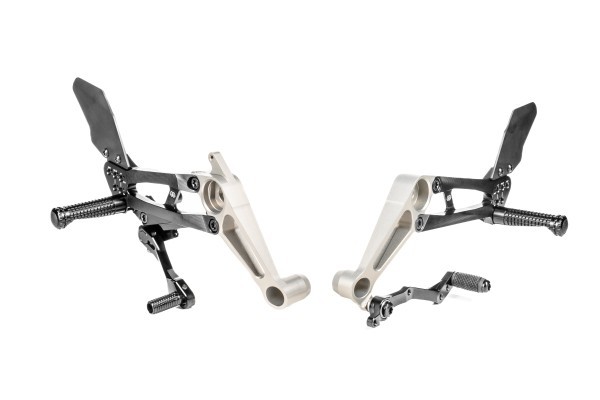 Gilles Tooling FXR Aluminum Rearsets | Standard shift | Yamaha R6